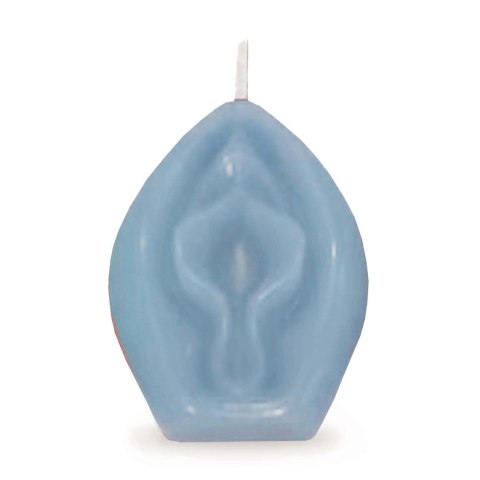 Eden's Candle - Vanilla Scented Vagina - Blue LITTLE GENIE PRODUCTIONS