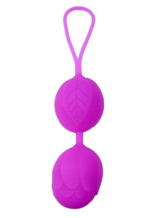 Kulki-Silicone Kegel Balls Purple B - Series EasyLove