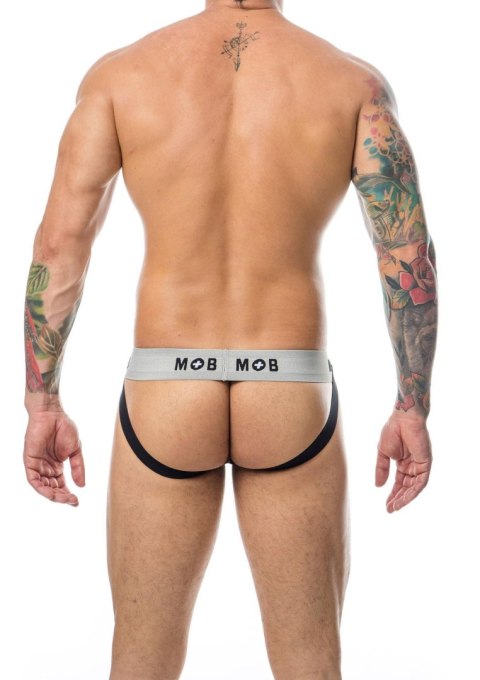 MOB Stripe Classic Jock White MOB Eroticwear