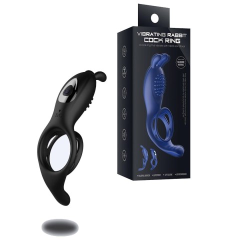 RabbitVibration Cock Ring with remote B - Series Cute