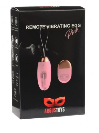 Remote vibrating egg pink Argus