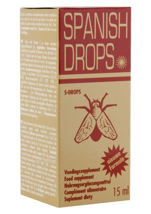 Spanish Fly Drops Gold 15ml Natural Cobeco