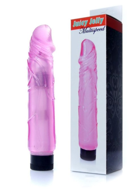 Wibrator-Juicy Jelly - Multispeed Pink B - Series EasyLove