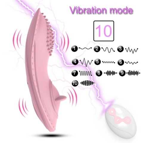 Wibrator-Strap on Vibrator 01 -Pink B - Series Lyla