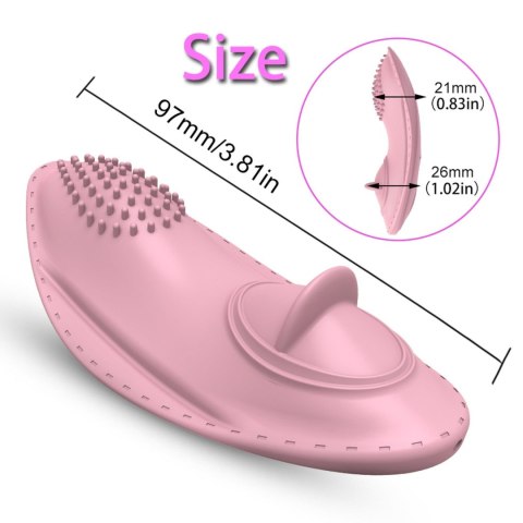 Wibrator-Strap on Vibrator 01 -Pink B - Series Lyla