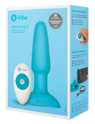 B-Vibe rimming Plug Blue B-Vibe