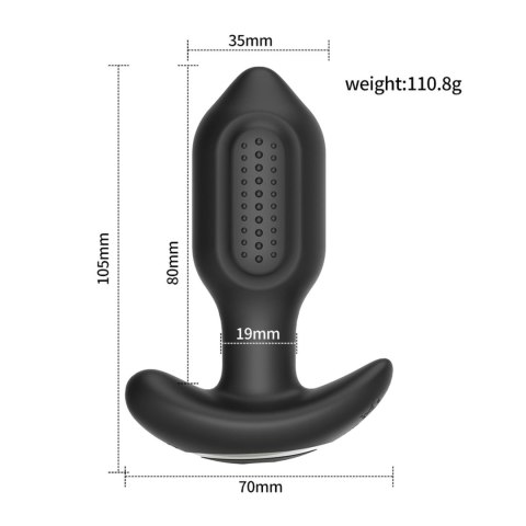 Bliss APP - Vibrating Anal Plug B - Series Lyla