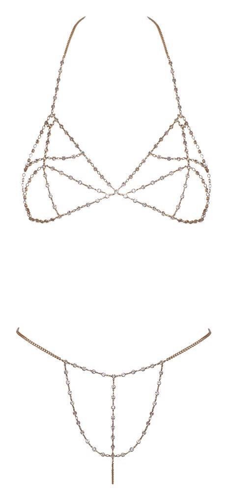 Bra Set Chain Gold Cottelli ACCESSOIRES