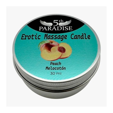 Erotic Massage Candle Peach 30ml 5th Paradise