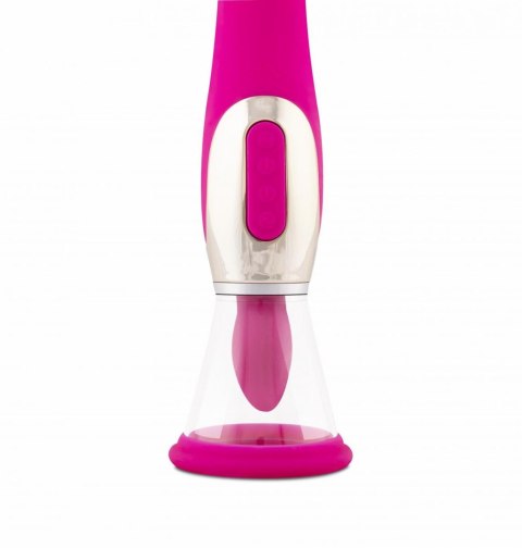 Pleasure Pump With G-Spot Vibrator - Pink Teazers