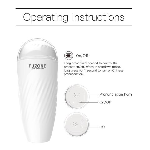 Vibrating masturbation cup USB, 10 functions of vibration / sensory function B - Series Lyla