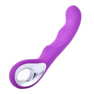 Vibrator G-spot 10 functions USB Purple B - Series Magic