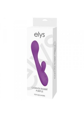 Wibrator-VIBRATORE RABBIT ELYS - CONVEX RABBIT PURPLE Elys