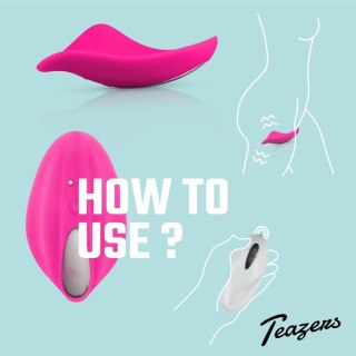 Mini Vibrator With Remote Control Teazers