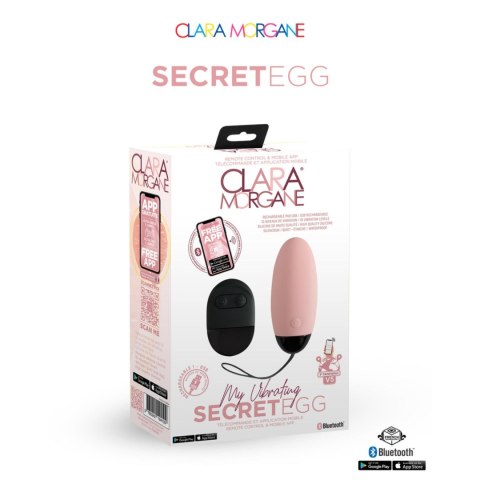 My Vibrating Secret EGG Pink - App controlled Clara Morgane