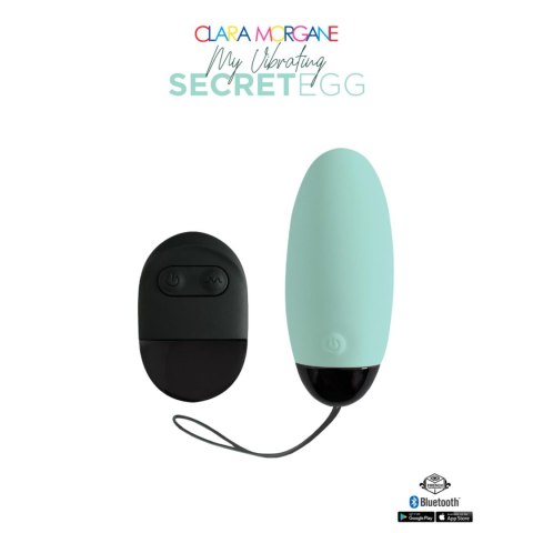 My Vibrating Secret EGG Turquoise - App controlled Clara Morgane