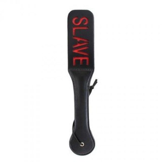 Pejcz-Paletta Doppia Double Spank Paddle Slave Black Toyz4lovers