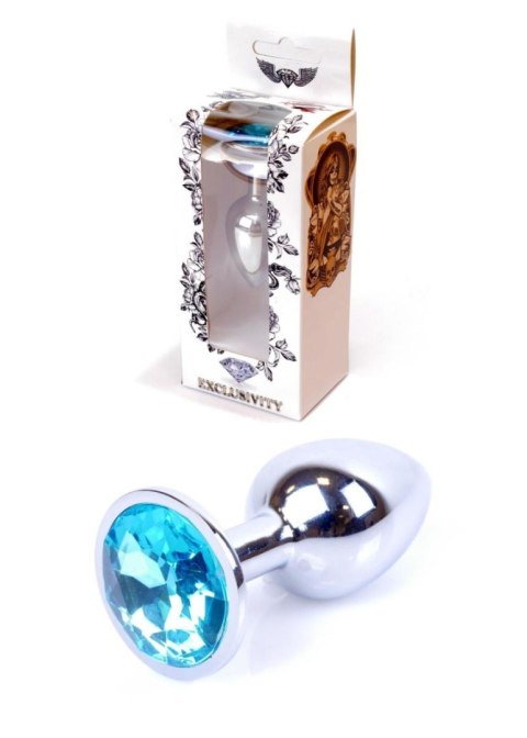 Plug-Jewellery Silver PLUG- Light Blue B - Series HeavyFun