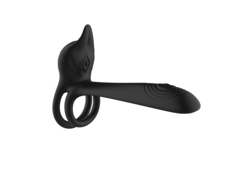 Stymulator - Double vibrating ring - USB 10 Functions / Remote Control B - Series Magic