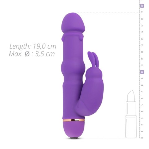 Teazers Silicone Rabbit Vibrator - Purple Teazers