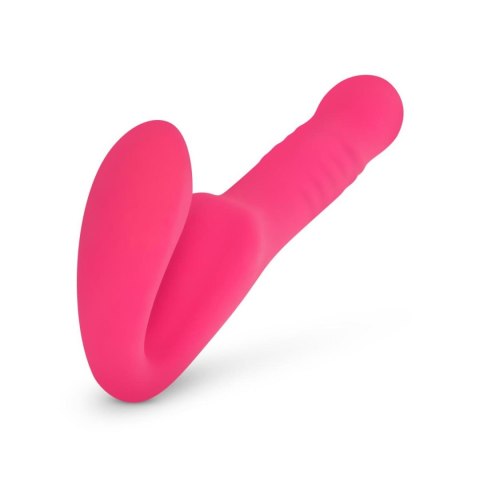 Teazers Strapless Strap On Vibrator - Pink Teazers