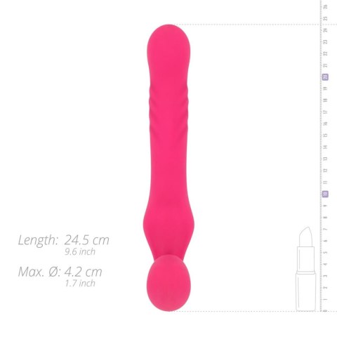 Teazers Strapless Strap On Vibrator - Pink Teazers