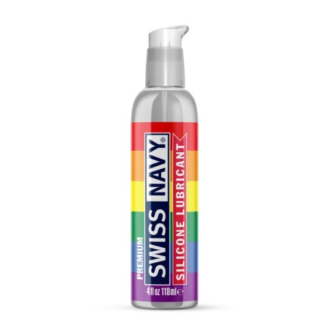 Premium - Siliconebased Lubricant - Pride Edition - 4 fl oz / 118 ml Swiss Navy