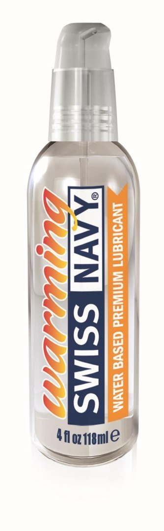 Premium - Waterbased Warming Lubricant - 4 fl oz / 118 ml Swiss Navy