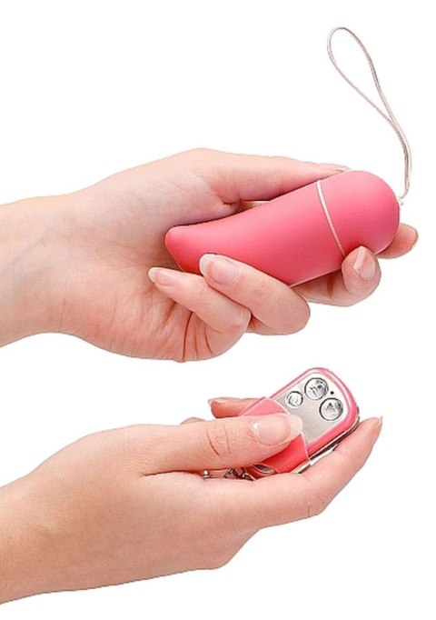 Wireless Vibrating G-Spot Egg - Big - Pink ShotsToys