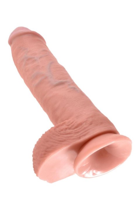 KING COCK 10 INCH COCK WITH BALLS LIGHT Pipedream