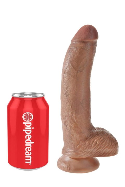 KING COCK 9 INCH COCK WITH BALLS TAN Pipedream