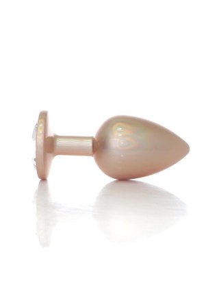 Plug-Jewellery Pearl Gold PLUG- Clear L B - Series HeavyFun