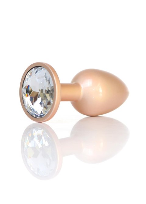 Plug-Jewellery Pearl Gold PLUG- Clear S B - Series HeavyFun