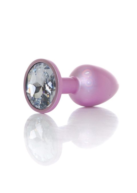 Plug-Jewellery Pearl Pink PLUG- Clear S B - Series HeavyFun