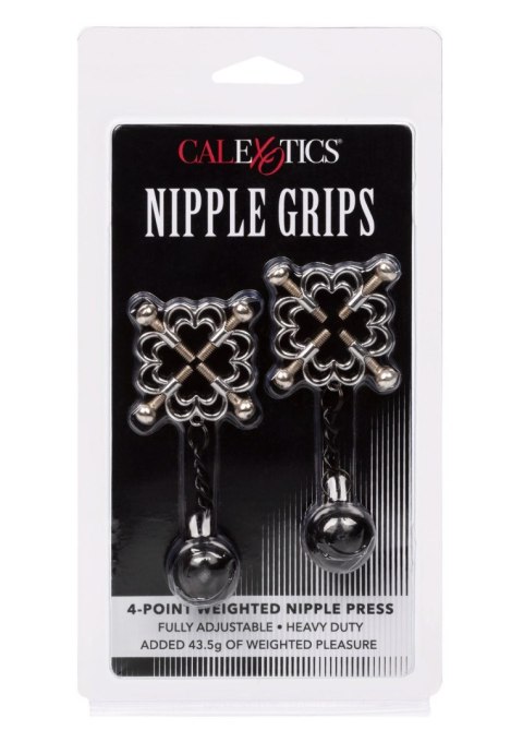 4-Point Weighted Nipple Press Metal Calexotics