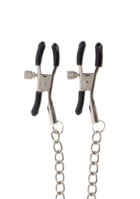 Adjustable Clamps with Chain Silver Taboom