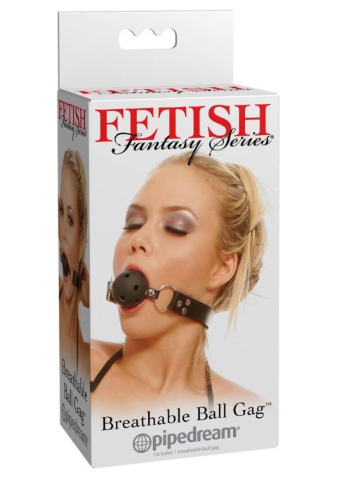 Breathable Ball Gag Black Pipedream