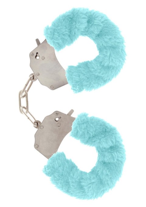 Furry Fun Cuffs Aqua ToyJoy