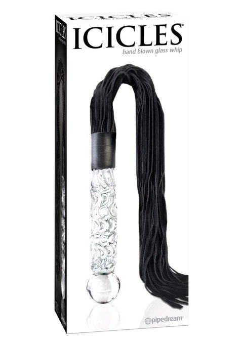 Icicles No.38 Glass Whip Transparent Pipedream