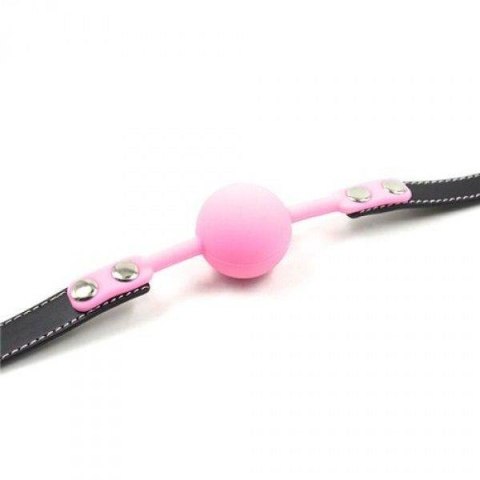 Knebel-Ball Gag + Block (rosa) Toyz4lovers