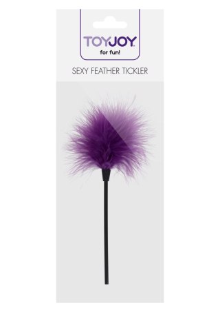 Sexy Feather Tickler Purple ToyJoy