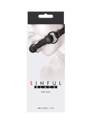 Sinful Bar Gag Black NS Novelties