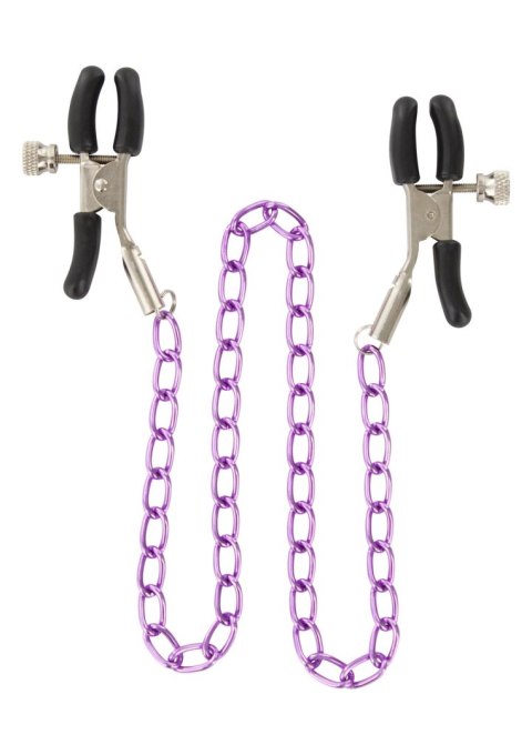 Stimulating Nipple Chain Metal ToyJoy