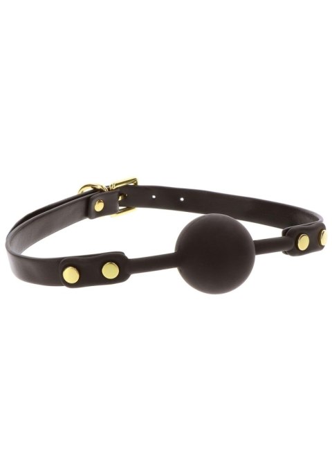 Studded Mouth Gag Black Taboom