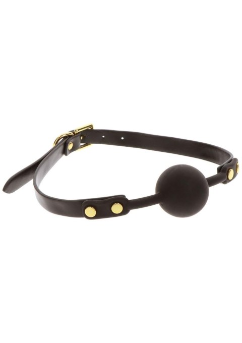 Studded Mouth Gag Black Taboom