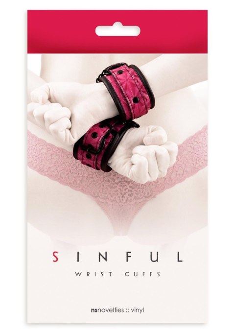 Wrist Cuffs Pink NS Novelties