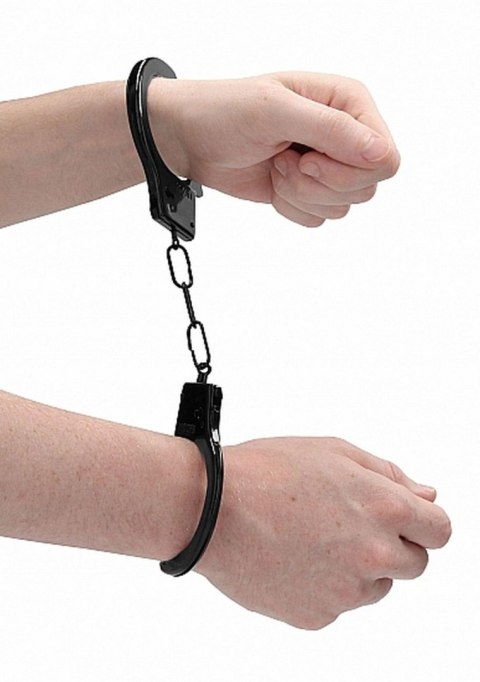 Beginner""s Handcuffs - Black Ouch!