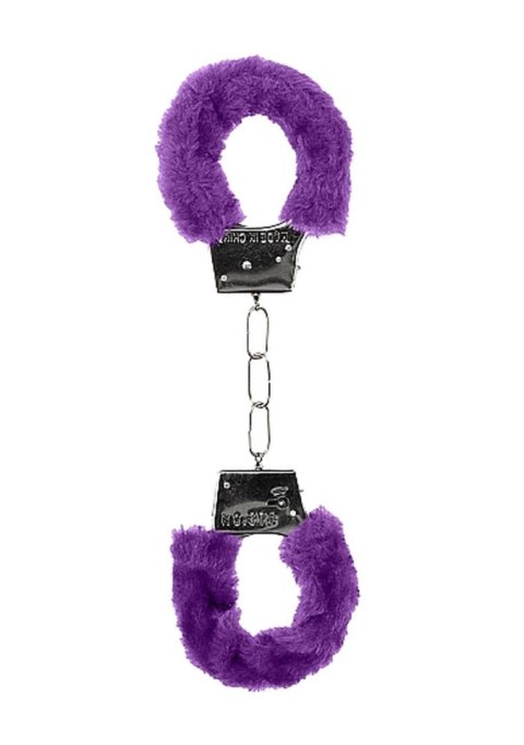 Beginner""s Handcuffs Furry - Purple Ouch!