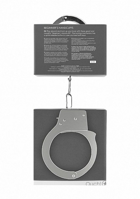 Beginner""s Handcuffs - Metal Ouch!