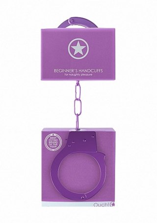 Beginner""s Handcuffs - Purple Ouch!